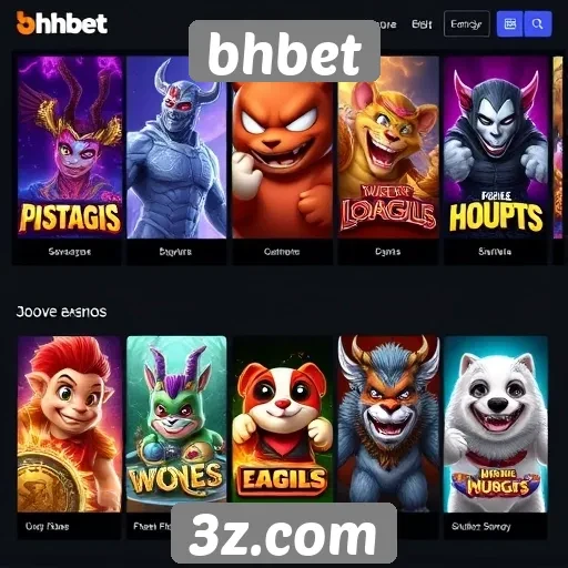 variedade de jogos disponíveis no bhbet